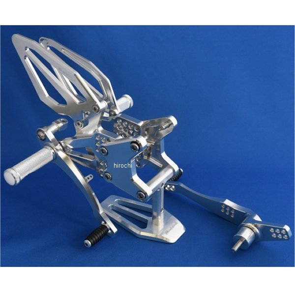 ウッドストック WOODSTOCK バックステップキット STDペダル/STDステップバー 20年以降 CBR1000RR-R シルバー WBS-H15-SL JP店