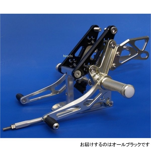 ウッドストック WOODSTOCK バックステップキット ゼファー1100 オールブラック WBS-K05-BB JP店｜株式会社ヒロチー商事 店