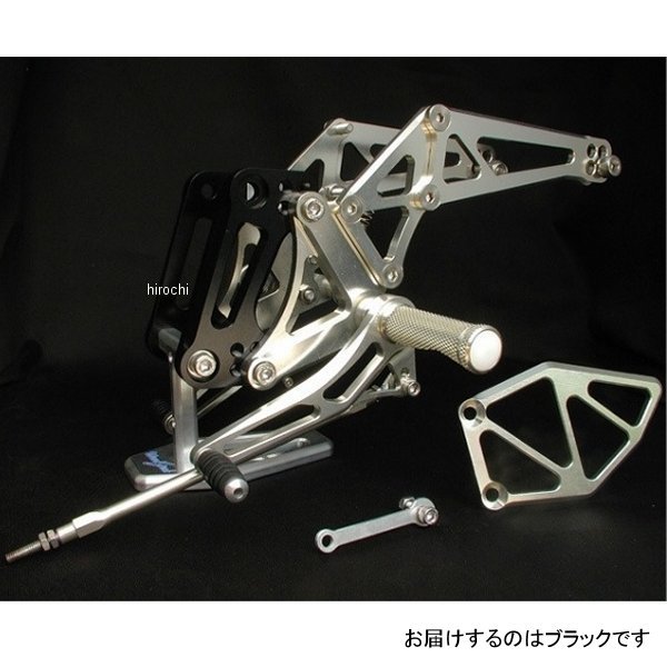 ウッドストック WOODSTOCK バックステップキット 03年-06年 Z1000 黒 WBS-K10-BB JP店｜株式会社ヒロチー商事 店