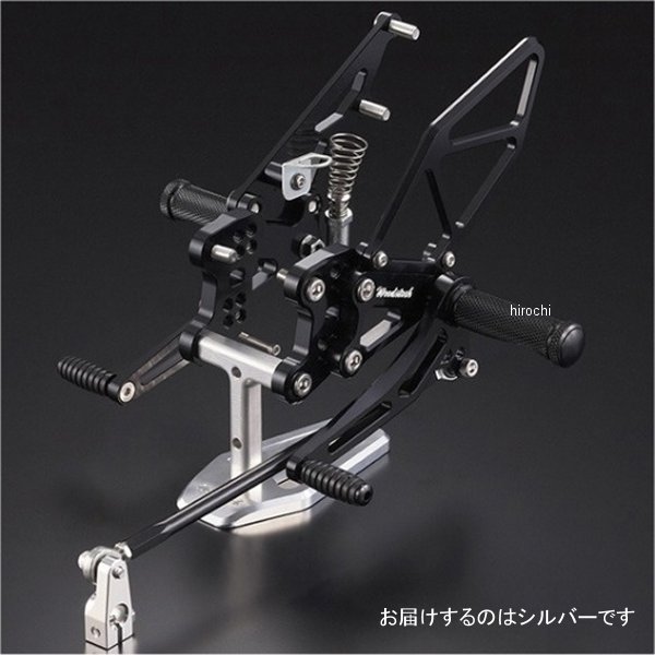ウッドストック WOODSTOCK バックステップキット 06年以降 ZZR1400 シルバー WBS-K15-SL JP店