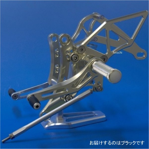 ウッドストック WOODSTOCK バックステップキット ゼファー750 黒 WBS-K21-BB JP店｜株式会社ヒロチー商事 店