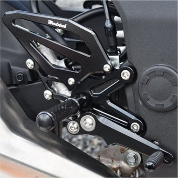 ウッドストック WOODSTOCK バックステップキット 15年-17年 Ninja250SL 黒 WBS-K35-BB JP店｜株式会社ヒロチー商事 店