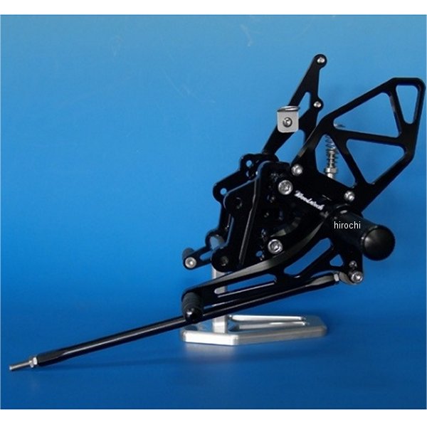 ウッドストック WOODSTOCK バックステップキット 07年-08年 GSX-R1000 黒 WBS-S06-BB JP店｜株式会社ヒロチー商事 店
