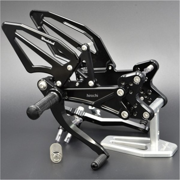 ウッドストック WOODSTOCK バックステップキット 17年以降 GSX-R1000R 黒 WBS-S14R-BB JP店