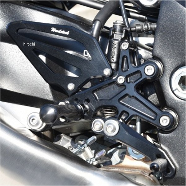 ウッドストック WOODSTOCK バックステップキット 22年以降 KATANA 黒 WBS-S18S-BB JP店｜株式会社ヒロチー商事 店