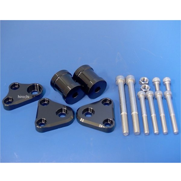 ウッドストック WOODSTOCK エンジンハンガー 3点セット ゼファー750 黒 EHB-K21-BK JP店