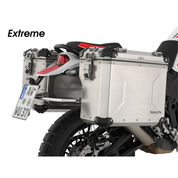 ワンダーリッヒ Wunderlich サイドケース EXTREME 左右セット DesertX アルミ地金 W70610-200 JP店|株式会社ヒロチー商事 店