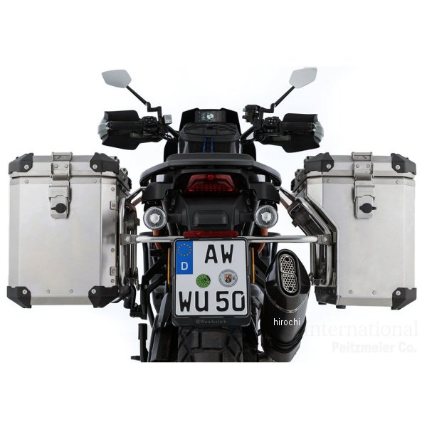 ワンダーリッヒ Wunderlich サイドケース EXTREME 左右セット Pan America 1250 アルミ地金 W90610-200 JP店|株式会社ヒロチー商事 店