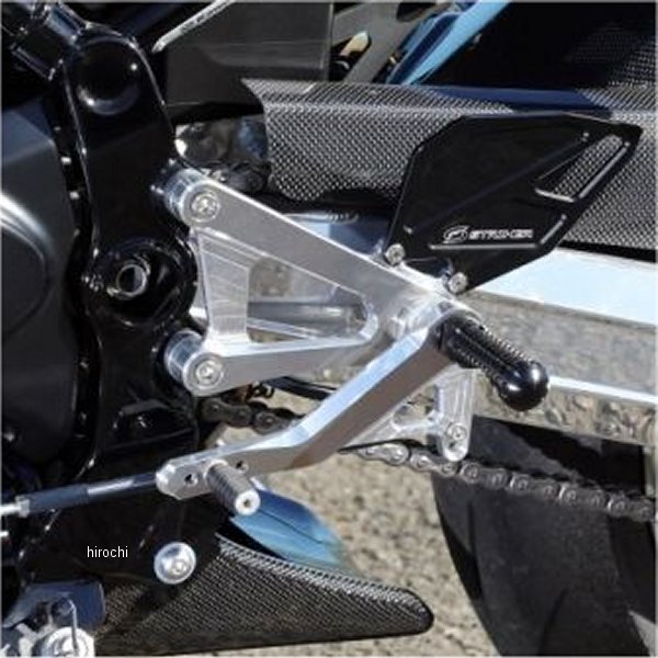 ストライカー STRIKER FORTIステップキット 4ポジション 23年以前 Z900RS、Z900RSCAFE シルバー SS-FT2158S JP店|株式会社ヒロチー商事 店