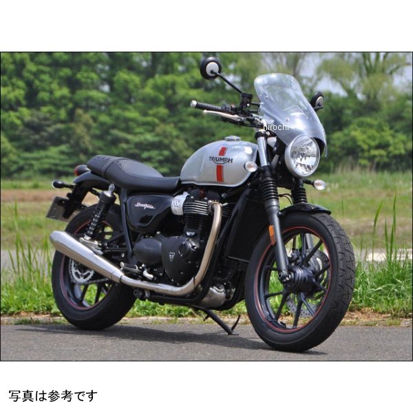 シックデザイン ガイラシールド Sサイズ クリア 16年-20年 トライアンフ Street Twin GS62F JP店|株式会社ヒロチー商事 店