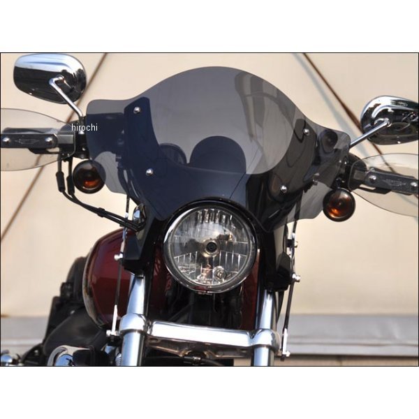 シックデザイン ガイラ ブルバードシールド スモーク 11年以降 ハーレー 883L Super Low GS83B JP店 28,600円