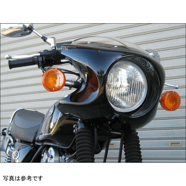 シックデザイン ミニロケットカウル スモーク 83年-21年 SR400/500 未塗装 MR16 JP店