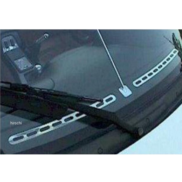 アイエルモータースポーツ I.L.Motorsport フロントデフロスターカバー NAロードスター クローム NA0-0064C JP店