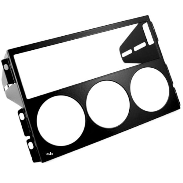 ジャスパフォーマンス Jass Performance オーディオメーターパネル Φ52mm用×3 NAロードスター 黒 2303 JP店