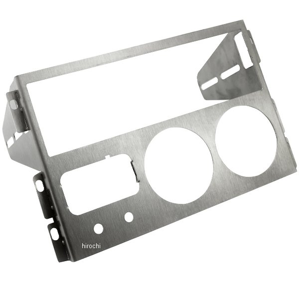 ジャスパフォーマンス Jass Performance オーディオメーターパネル Φ52mm用×2 NAロードスター ステンレスヘアライン 2307 JP店
