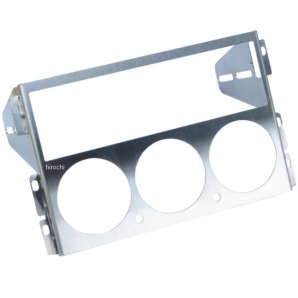 ジャスパフォーマンス Jass Performance オーディオメーターパネル 1DIN、Φ52mm用×3 NAロードスター ステンレスヘアライン 2314 JP店