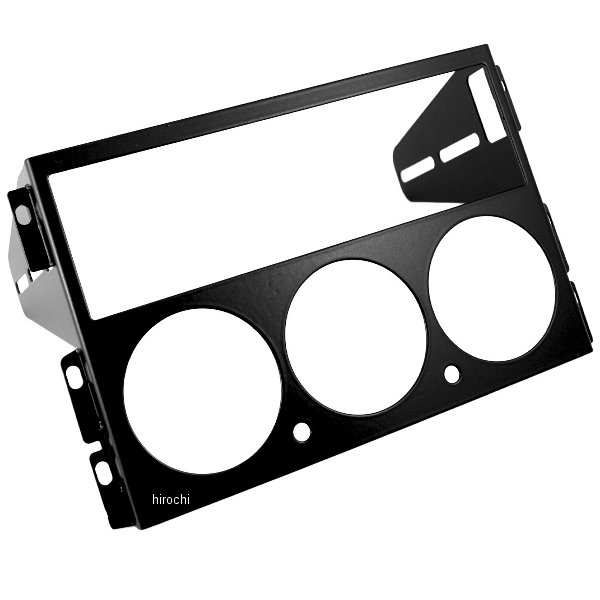 ジャスパフォーマンス Jass Performance オーディオメーターパネル 1DIN、Φ52mm用×3 NAロードスター 黒 2315 JP店