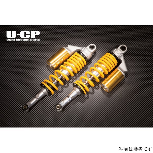 【メーカー在庫あり】 U-CP オリジナルサスペンション Z1/Z2 イエロー&ゴールド UCSUT34YLGDKA68 JP店