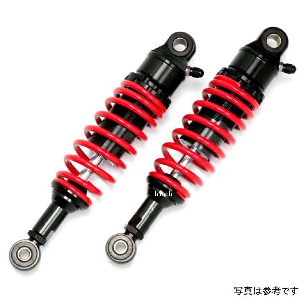 【メーカー在庫あり】 RFY ガス封入式ローダウンリアサスペンション Vツインマグナ ブラック&レッド SUG28BKRDHO54 JP店
