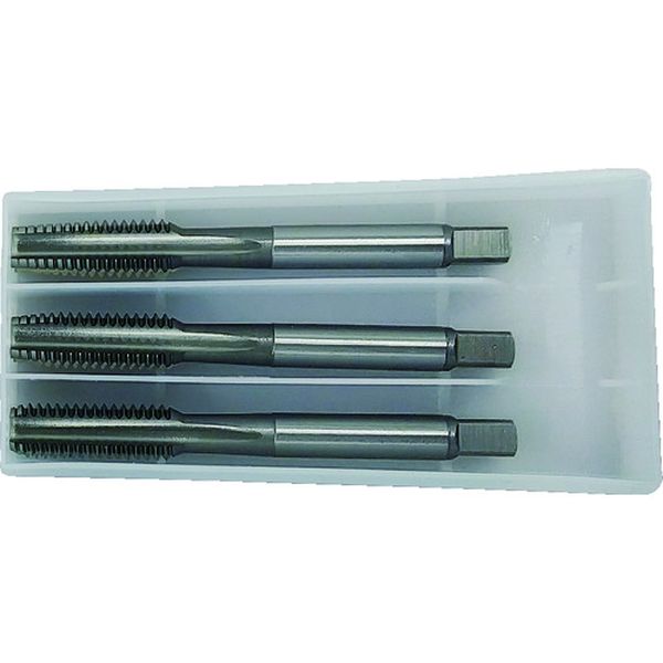 【メーカー在庫あり】 HTHM10X1.25SET 一般用ハンドタップセット(ハイス)(メートルねじ用) M10 ピッチ1.25mm 744 HT-H-M10X1.25-SET JP店