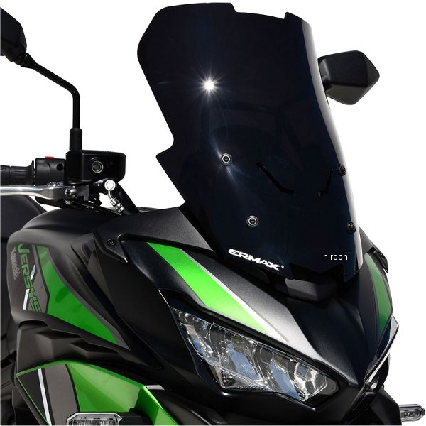 TO03S84-xx アルマックス Ermax スポーツツーリングスクリーン 22年-24年 ヴェルシス650 ライトブラック TO03S84-03 JP店|株式会社ヒロチー商事 店