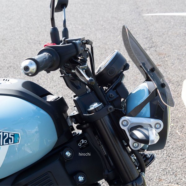 【メーカー在庫あり】 ワールドウォーク XSR125用メーターバイザー ショート・スモーク ws-50-ss JP店｜株式会社ヒロチー商事 店
