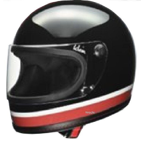 【メーカー在庫あり】 Klein リード工業 フルフェイスヘルメット ブラック、レッド Mサイズ（57-58cm未満） 4952652152179 JP店