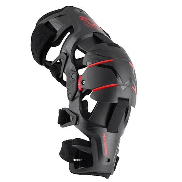 アルパインスターズ RK-1 プラズマニーブレイス 左右セット 黒/赤 S/Mサイズ D3239 JP店