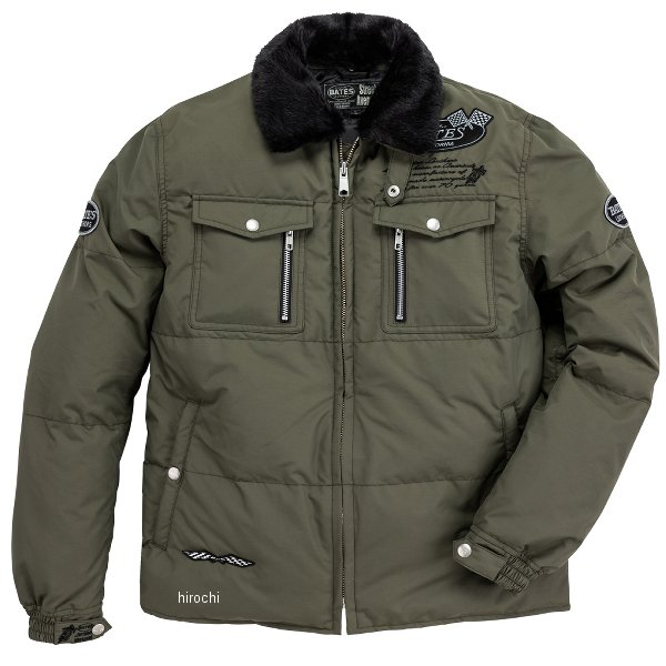ベイツ BATES 秋冬モデル ナイロンジャケット モスグリーン Mサイズ SA-N2455 JP店
