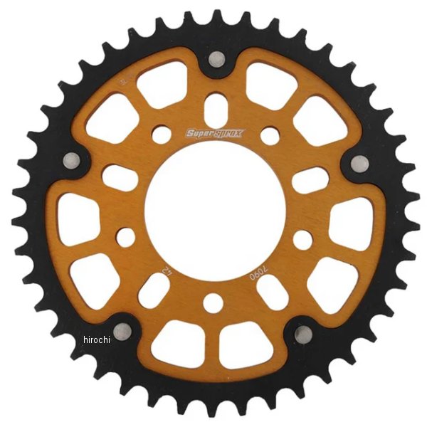 【メーカー在庫あり】 スーパースプロックス SUPERSPROX リアスプロケット ステルス 530-42T ゴールド RST-7090:42-GLD JP店|株式会社ヒロチー商事 店