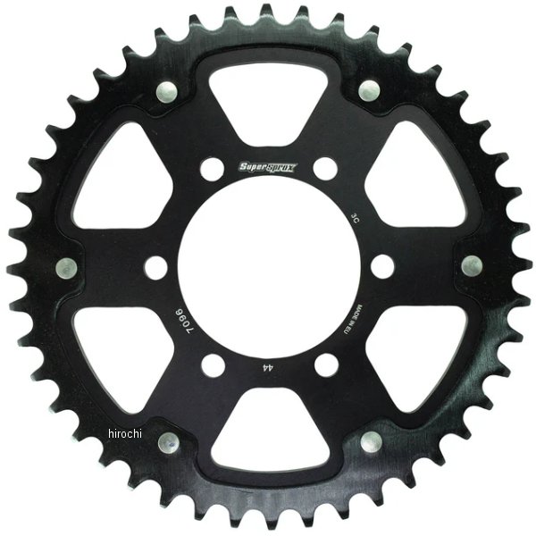【メーカー在庫あり】 スーパースプロックス SUPERSPROX リアスプロケット ステルス 530-44T 黒 RST-7096:44-BLK JP店｜株式会社ヒロチー商事 店