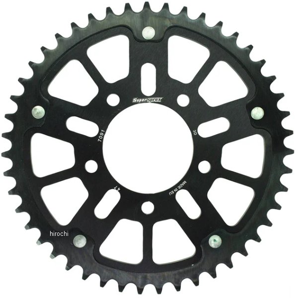 スーパースプロックス SUPERSPROX リアスプロケット ステルス 520-47T 黒 RST-7091:47-BLK JP店|株式会社ヒロチー商事 店