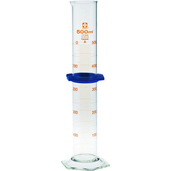 【メーカー在庫あり】 026500500 柴田科学(株) SIBATA メスシリンダー カスタムA 500mL 026500-500 JP店