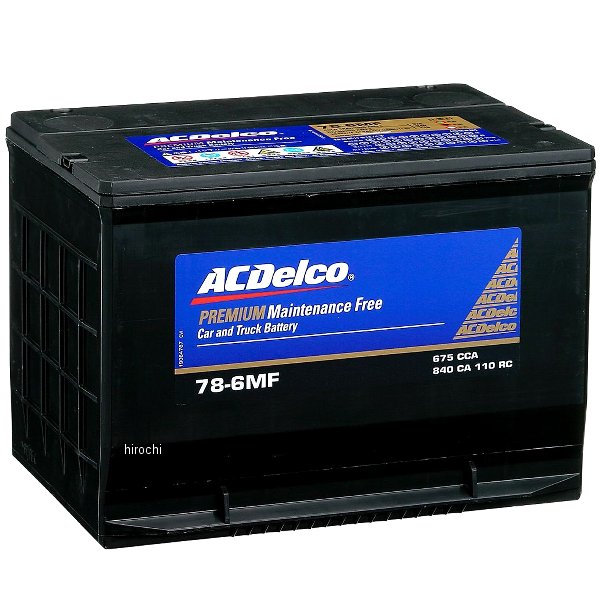 ACDelco バッテリー アメリカ車用 78-6MF JP店