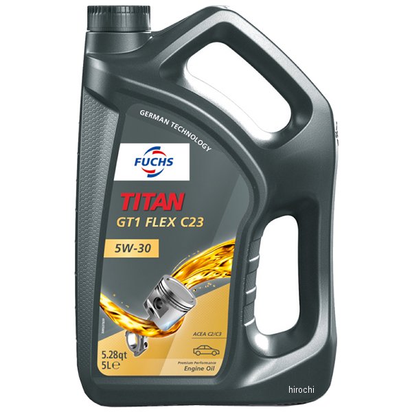 楽天市場】TITAN GT1 FLEX3 SAE 5W-40 5L FUCHS フックス オイル