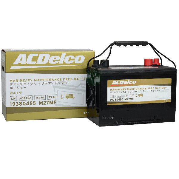 ACDelco バッテリー マリン用 M27MF JP店