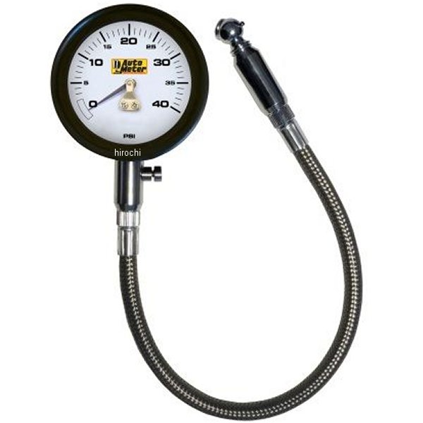 【USA在庫あり】 オートメーター Autometer NASCAR Performance 40 PSI 低圧タイヤ空気圧ゲージ atm2162 JP店