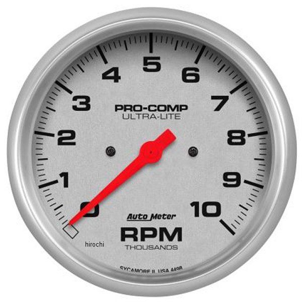 オートメーター Autometer Ultra-Lite 5インチ 10K RPM インダッシュタコメーター atm4498 JP店