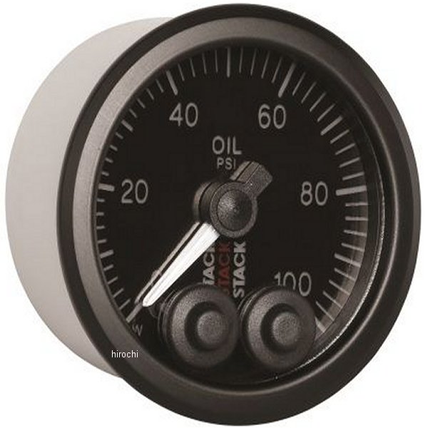 【USA在庫あり】 オートメーター Autometer Stack Instruments Pro Control 52mm 0-100 PSI 油圧ゲージ atmST3502 JP店