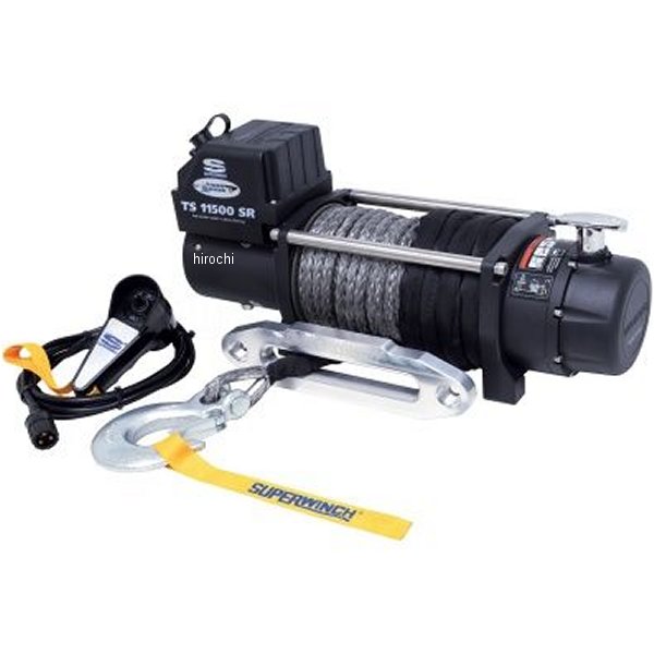 【USA在庫あり】 スーパーウインチ SUPERWINCH 合成ロープ Tiger Shark 11500 ウインチ 3/8インチ x 80フィート suw1511201 JP店