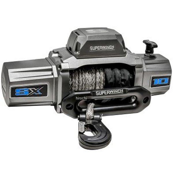 スーパーウインチ SUPERWINCH 合成ロープ SX10000 ウインチ 3/8インチ x 80フィート suw1710201 JP店