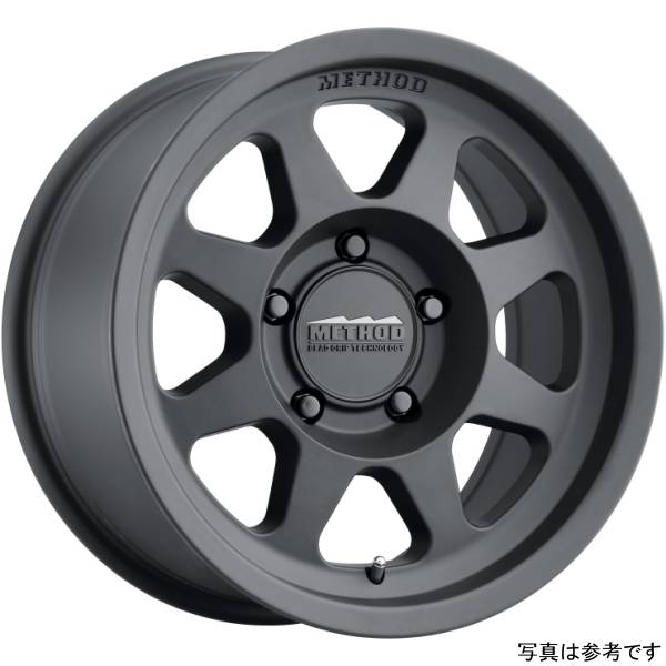【USA在庫あり】 Method ホイール MR701 17x7.5 +50mmオフセット 5x160 65mmセンターボア マットブラック mrwMR70177556550 JP店