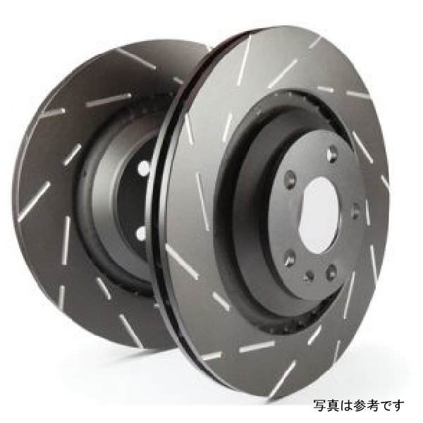 【USA在庫あり】 EBC 17年以降 フォルクスワーゲン Golf Mk7 1.8L ターボ USR Slotted リアローター ebcUSR1977 JP店