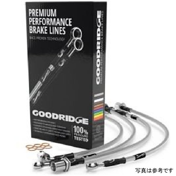 【USA在庫あり】 Goodridge 32インチ メス-メス ステンレスホース gri30332 JP店