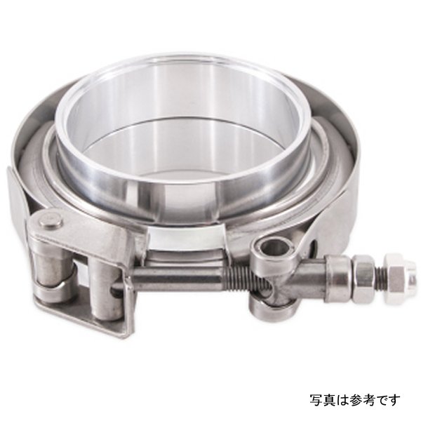 Mishimoto アルミニウム Vバンドクランプ 2.5in. (63.5mm) misMMCLAMP-VA-25 JP店