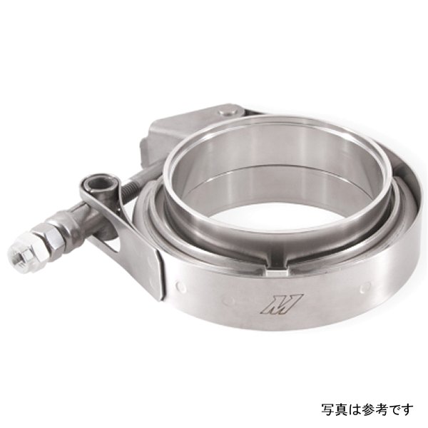 【USA在庫あり】 Mishimoto ステンレススチール Vバンドクランプ 2.5in. (63.5mm) misMMCLAMP-VS-25 JP店