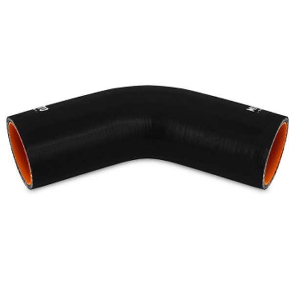 【USA在庫あり】 Mishimoto 3in. 45度 シリコン カプラー 黒 misMMCP-3045BK JP店