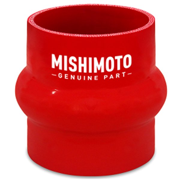 【USA在庫あり】 Mishimoto 3in. Hump Hose シリコン カプラー 赤 misMMCP-3HPRD JP店