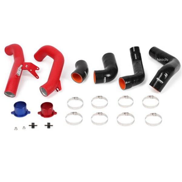 【USA在庫あり】 Mishimoto 16年以降 ホンダ シビック 1.5T パフォーマンス インタークーラーパイプ キット リンクルレッド misMMICP-CIV-16KWRD JP店