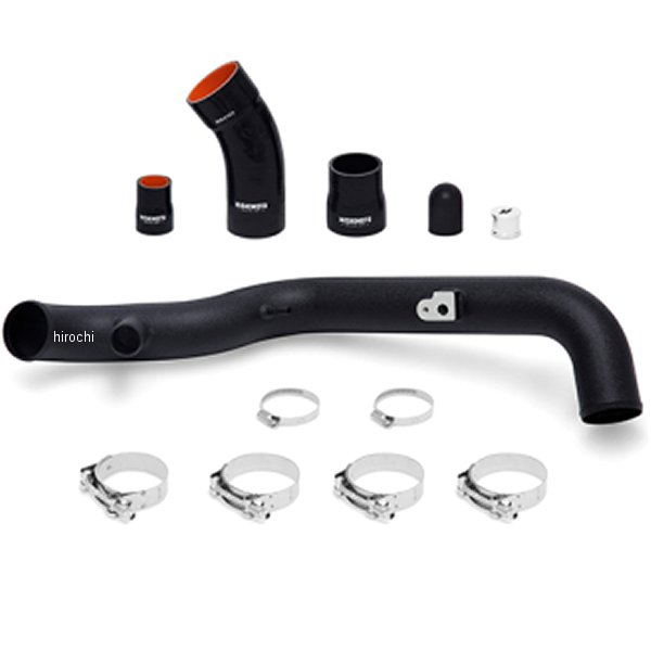 【USA在庫あり】 Mishimoto 14年以降 フォード Fiesta ST コールドサイドインタークーラーパイプ キット リンクルブラック misMMICP-FIST-14CWBK JP店